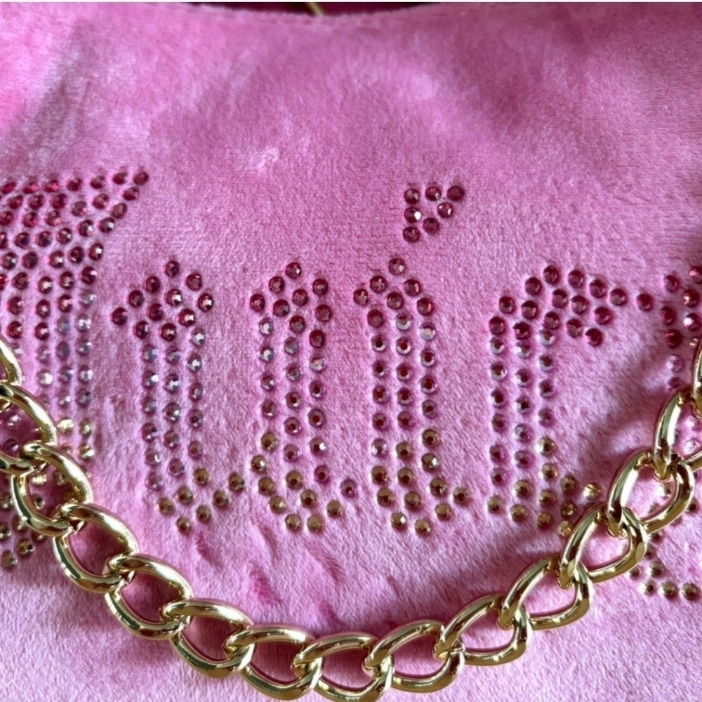 💕▪️Juicy Couture▪️ Shoulder Bag 2 Piece Set Juicy Pink Christmas Gift Set - Picture 5 of 13